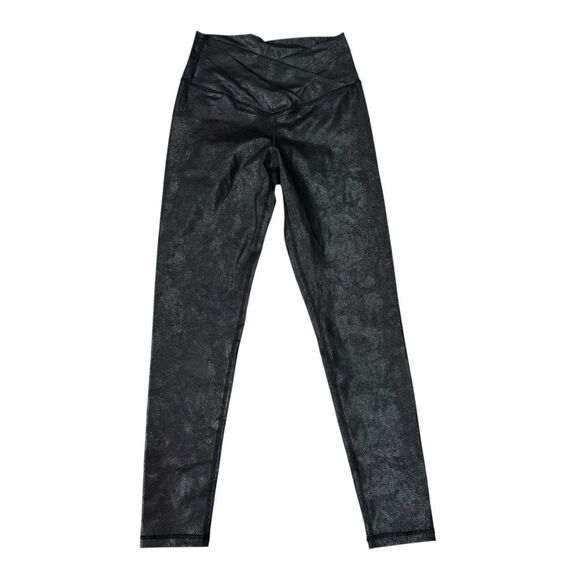 OFFLINE By Aerie Hugger Crackle Crossover Legging black size M - Picture 3 of 8